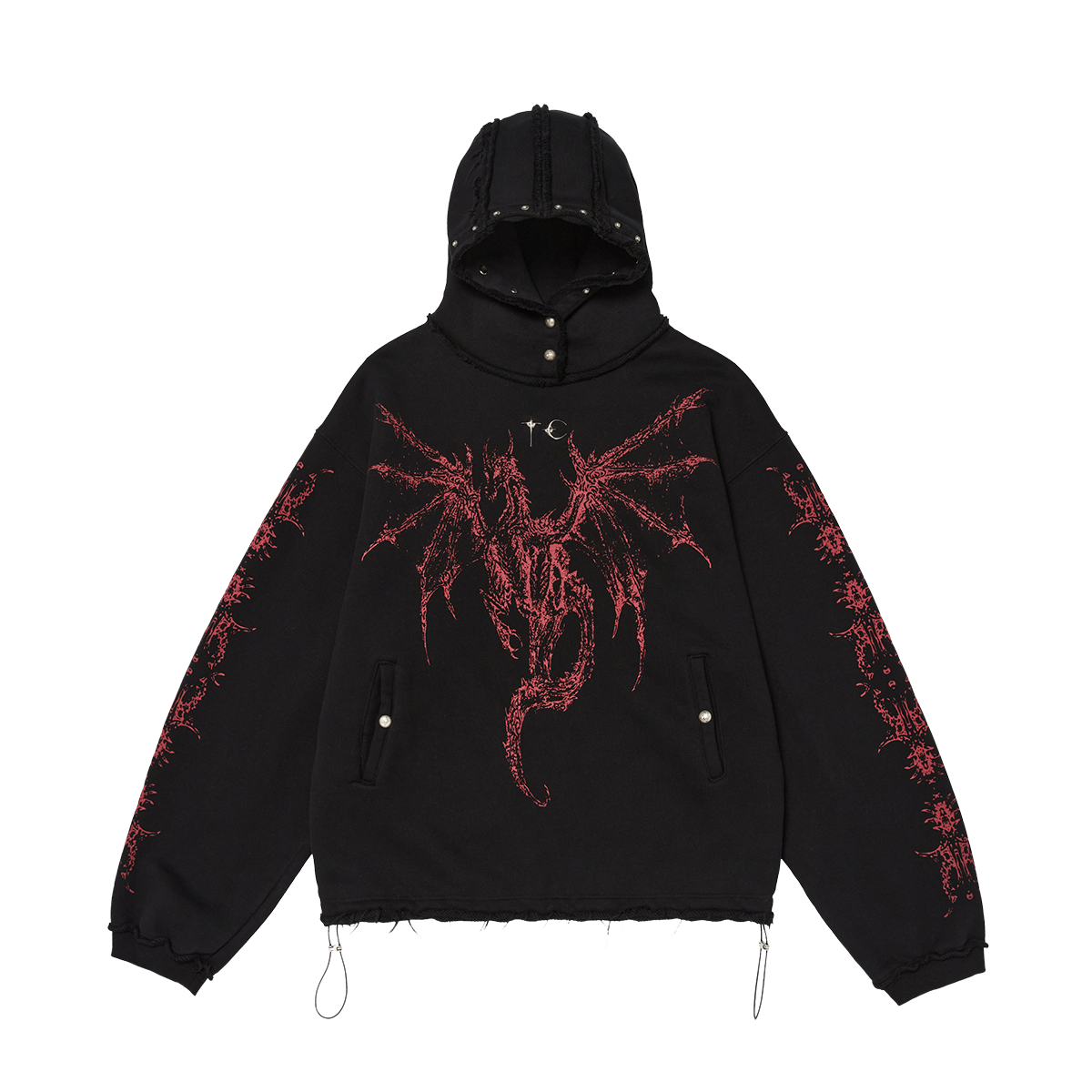 Dragon Stud hoodie